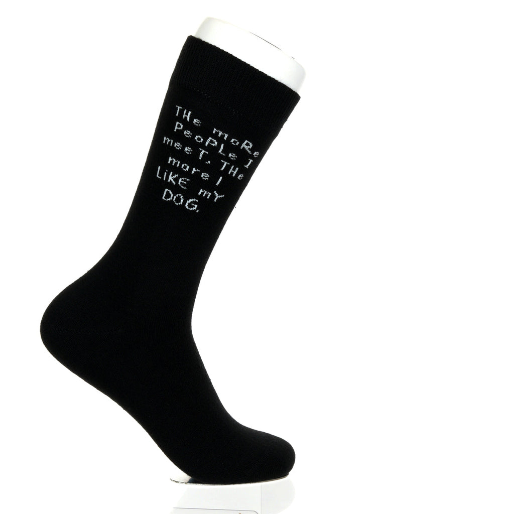 The More People I meet DOG