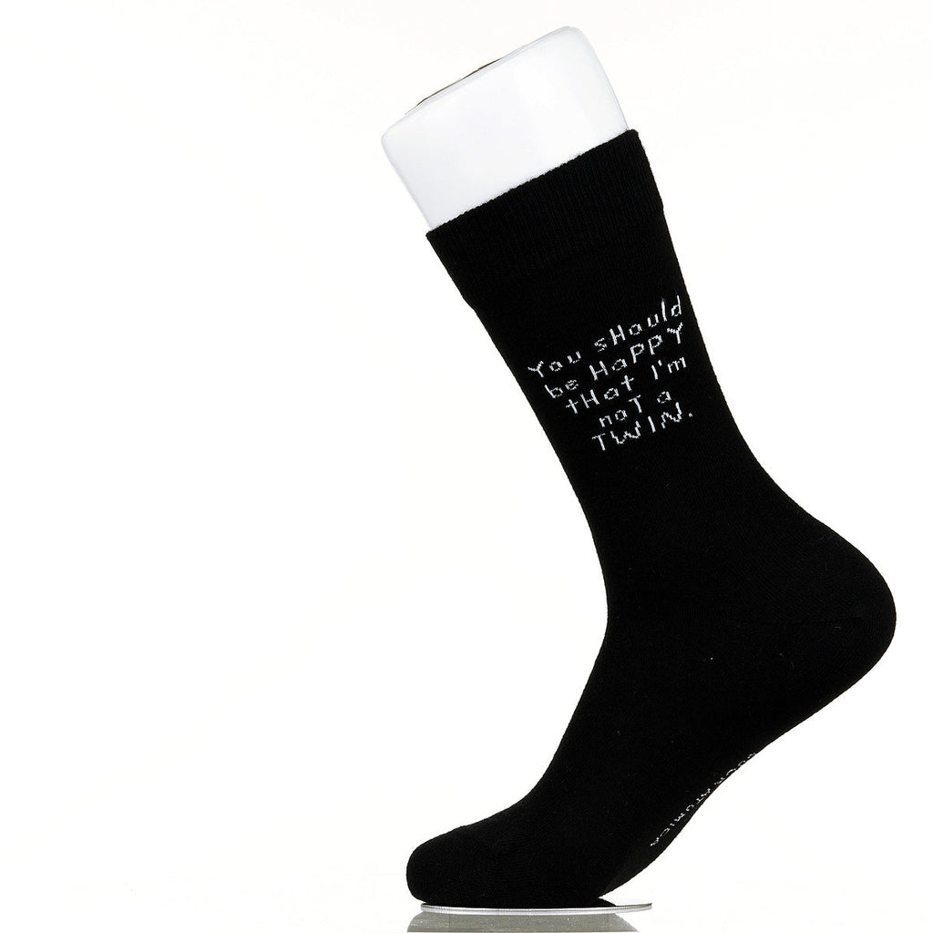 You Should Be Happy That I'm Not A Twin